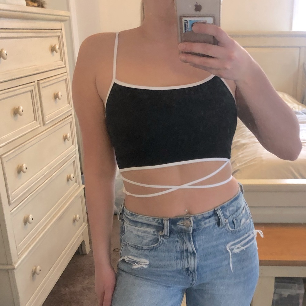 Garage crop top